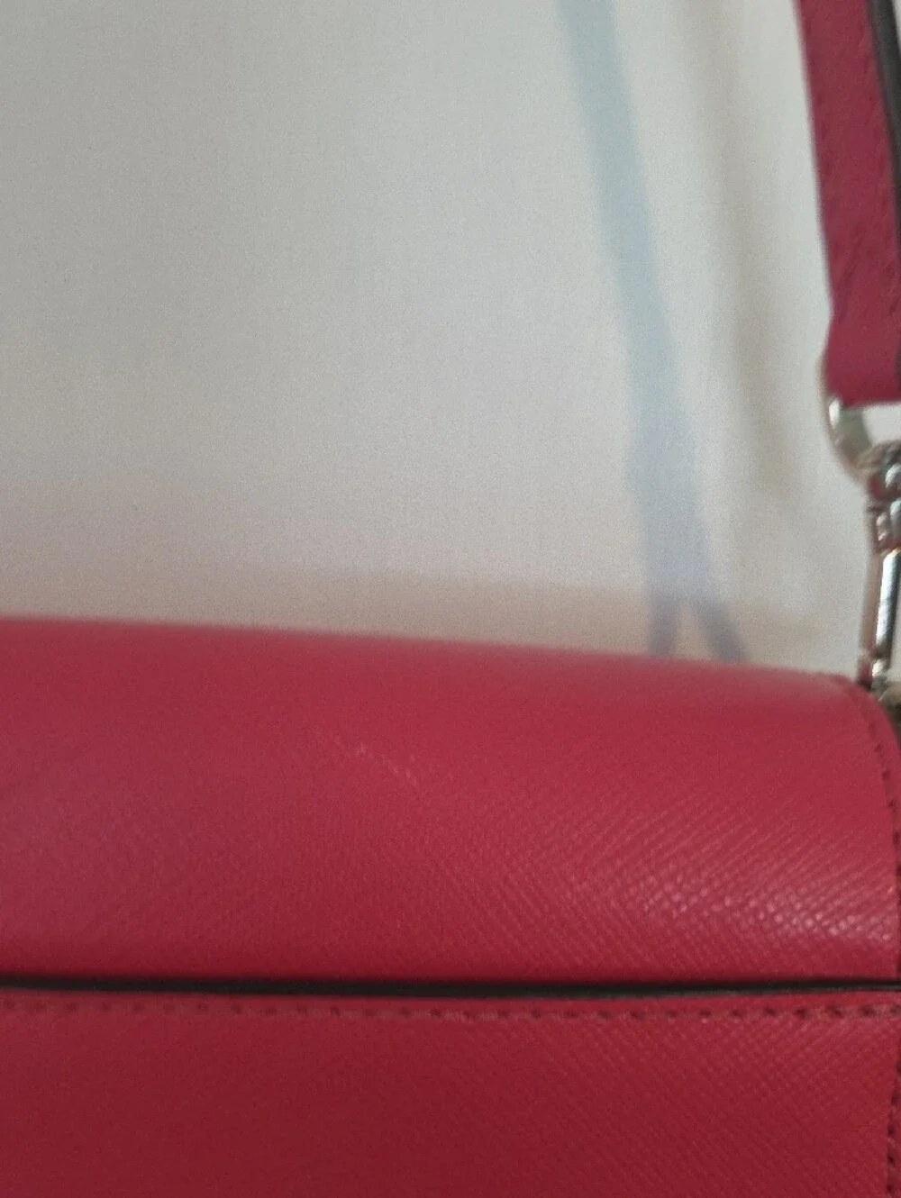 kate spade Pink Leather Flap Crossbody Bag